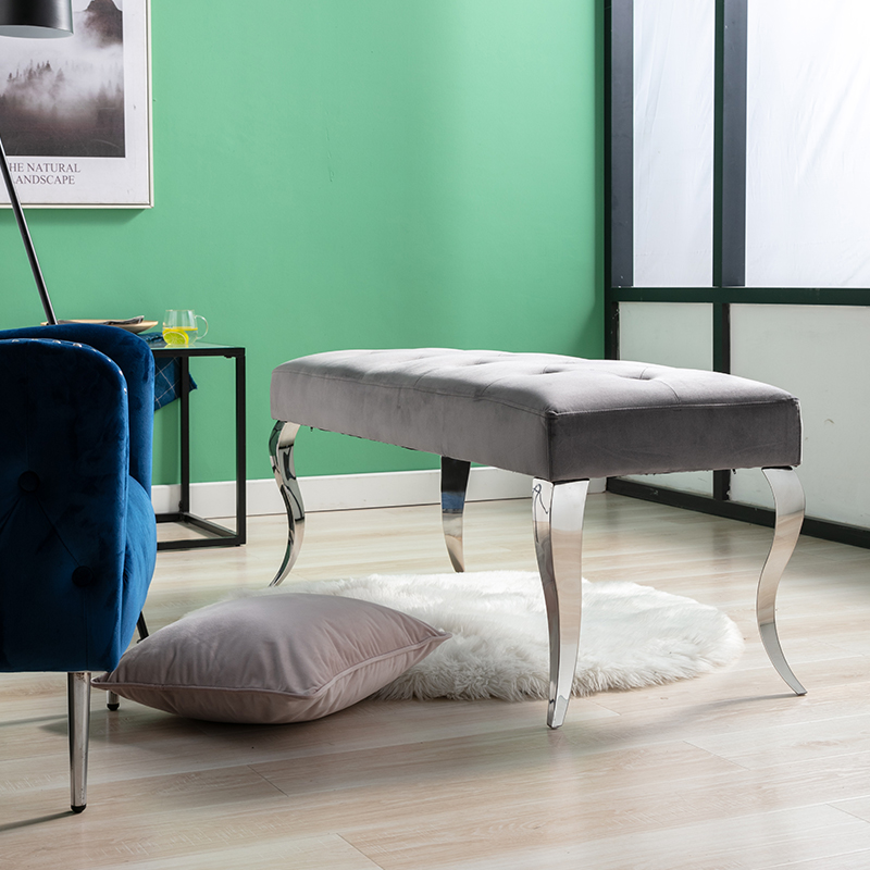 RXC2002 Vivace Leon Bench Sofa in Bedroom or Living Room